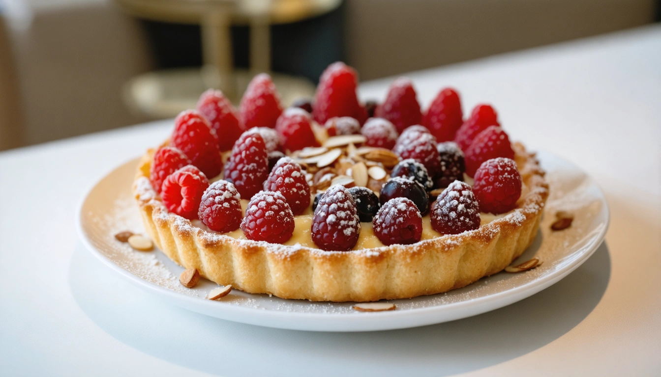 crostata frangipane